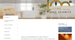 Desktop Screenshot of piano-schmitz.de